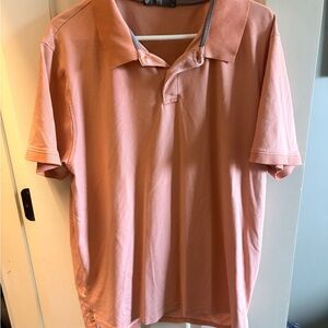 Men's Peach Polo Shirt